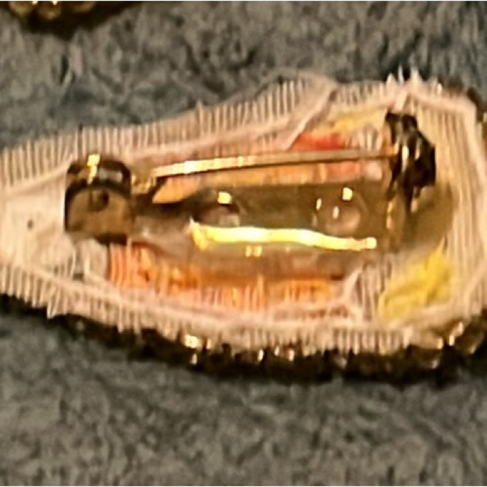 Sequin Candy Corn Brooch (4) - image 2